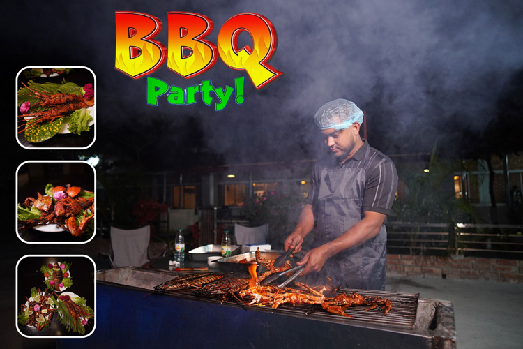 Pool Side BBQ